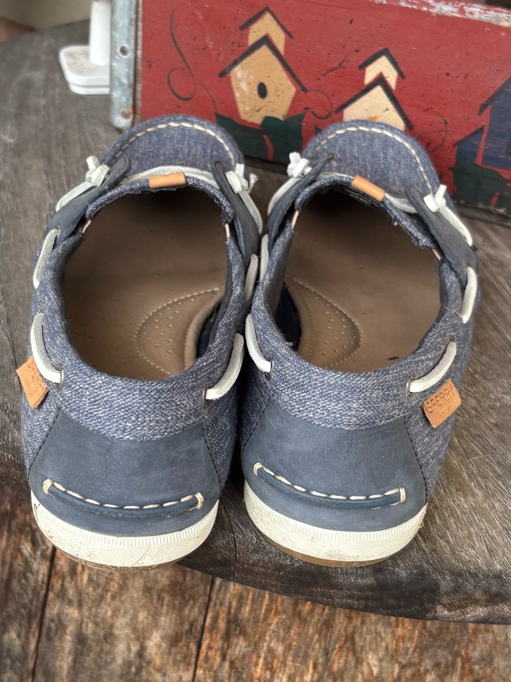 Sperry Two-Eye Fabric Boat Shoe - Picture 4 of 8